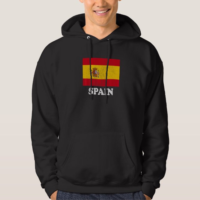 Spanish Spain Flag Pride Spanish Flag   Hoodie (Vorderseite)