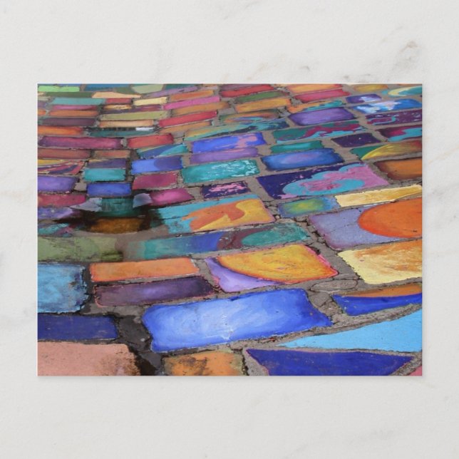 Spanish Village Art Ctr, Balboa Park, San Diego 2 Postkarte (Vorderseite)