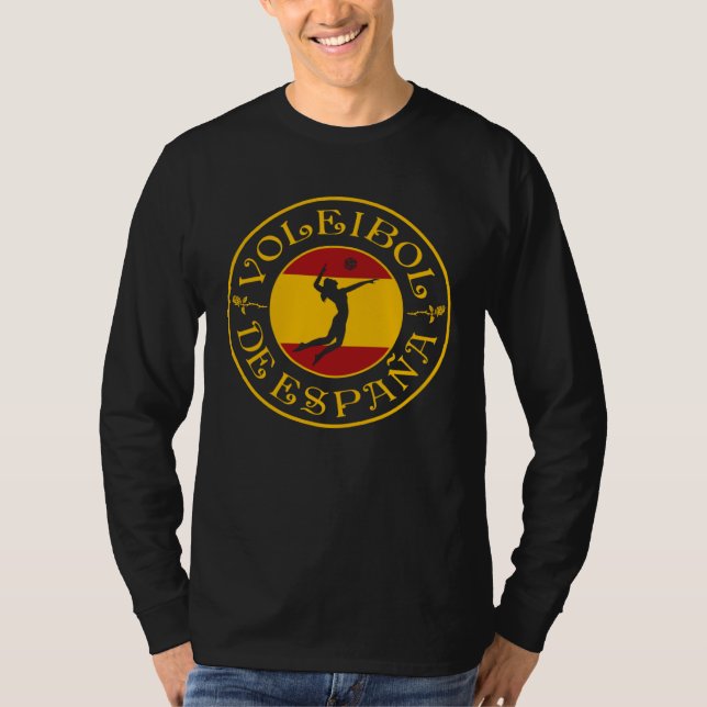 Spanish Volleyball Roundel T-Shirt (Vorderseite)