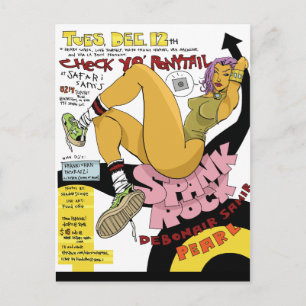 Spank Rock Postcard Postkarte