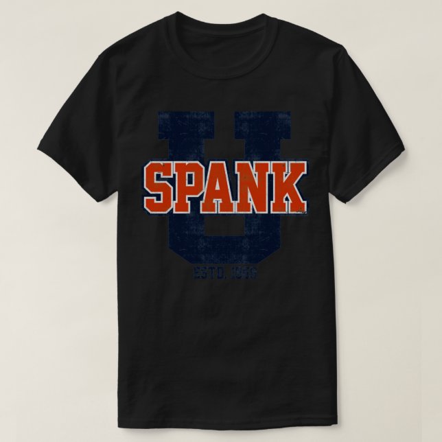 SPANK UNIVERSITÄT T-Shirt (Design vorne)