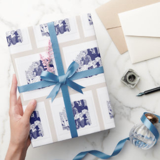 SPANKING VINTAGER GEBURTSTAG GESCHENKPAPIER