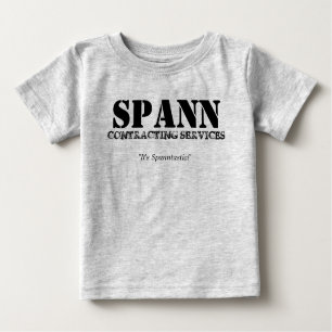 Spann abschließendienstleistungen baby t-shirt