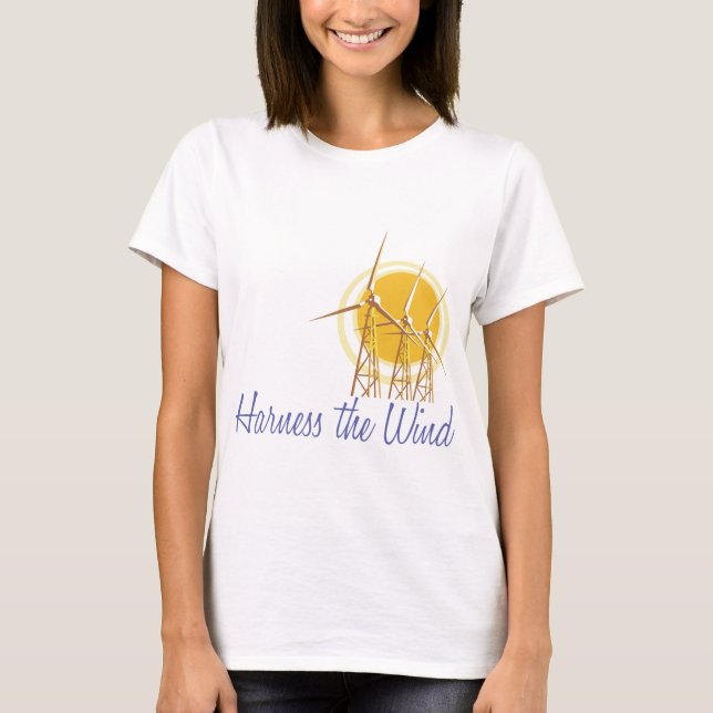 Spannen Sie den Wind (2) vor T-Shirt (Vorderseite)