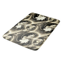 Spannende Fraktal-Verbindung von hellen beigen Str