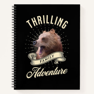 Spannendes Familienabenteuer Notizbuch