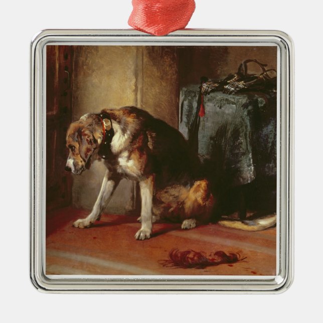 Spannung Silbernes Ornament (Vorne)