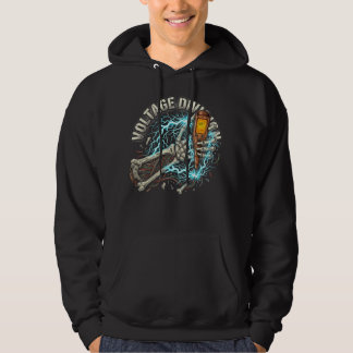 Spannungsteilung Elektriker Geschenk Heißer Draht Hoodie