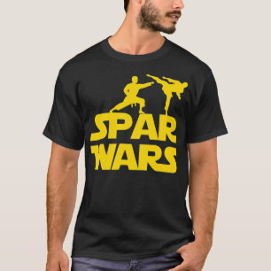 Spar Wars for Karate Taekwondo MMA Martial Arts T-Shirt