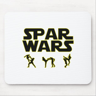 Spar Wars Taekwondo MMA Karate T-Shirt Mousepad