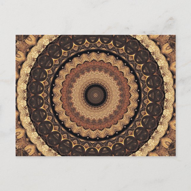 Spare Change Kaleidoskop Postkarte (Vorderseite)