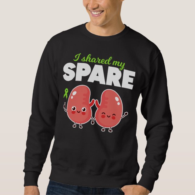 Spare Organtransplantation Sweatshirt (Vorderseite)