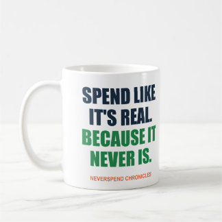 Sparen als ob's echt lustig ist Saver-Mug Kaffeetasse