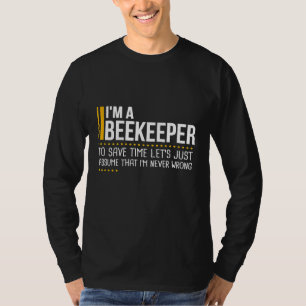 Sparen Sie Zeit. Nehmen wir an, der Imker hat nie T-Shirt