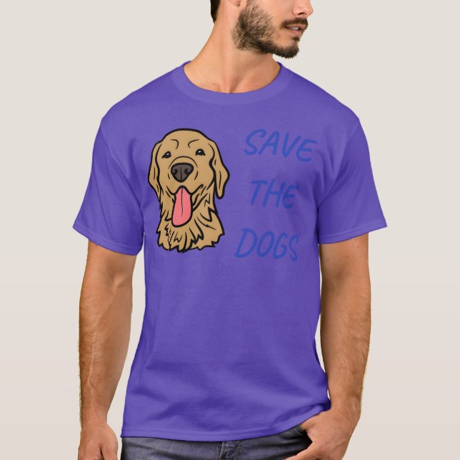 SPARENHUNDE Vintage Familie T-Shirt (Vorderseite)