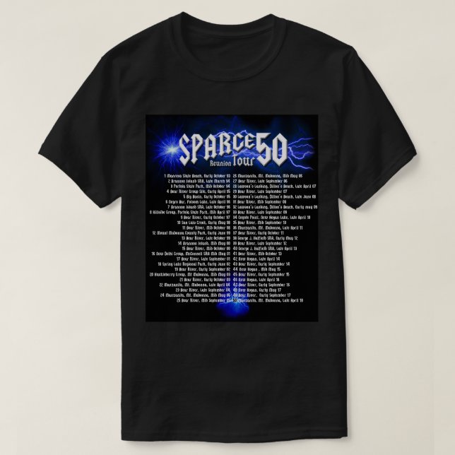 Sparge50 T-Shirt (Design vorne)