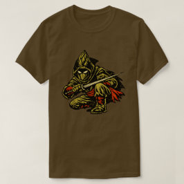 Spargel-Attentäter — Lustiger Gemüse-Stiller Ninja T-Shirt