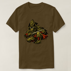 Spargel-Attentäter — Lustiger Gemüse-Stiller Ninja T-Shirt