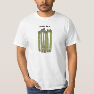 Spargel durchbohrt GemüseliebhaberVeggies T-Shirt
