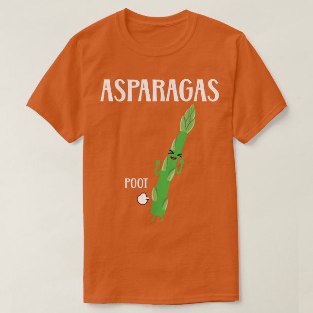 Spargel Furz Gemüsepflanze 67 T-Shirt (Design vorne)