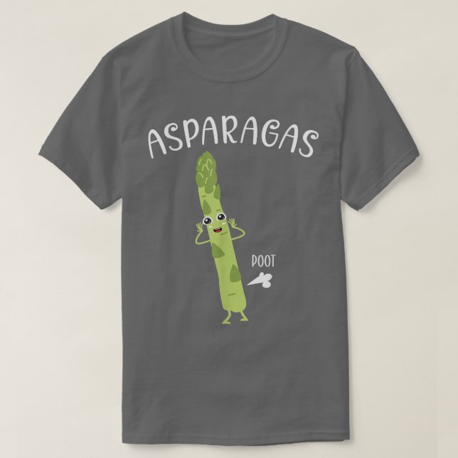 Spargel Furz Gemüsepflanze 68 T-Shirt (Design vorne)