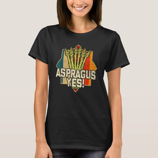 Spargel Ja Gemüsegärtner T-Shirt (Vorderseite)