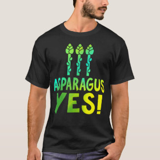 Spargel Ja - Lustiger Spargel Gemüse Liebhaber Ve T-Shirt