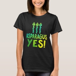 Spargel Ja - Lustiger Spargel Gemüse Liebhaber Ve T-Shirt