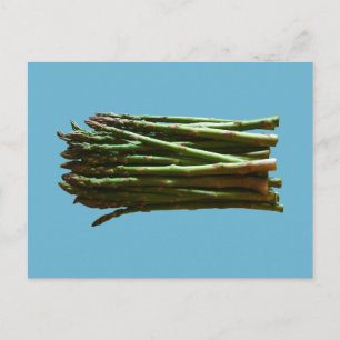 Spargel Postkarte