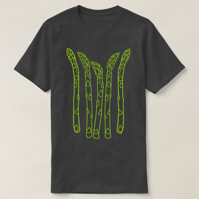 Spargel T-Shirt (Design vorne)