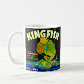 Spargelkassetikett der 30er Jahre Kaffeetasse