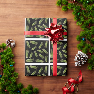Spargelmuster Geschenkpapier