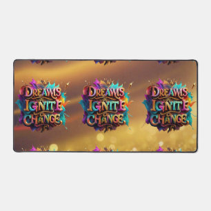 "Spark of Inspiration" Schreibtischunterlage