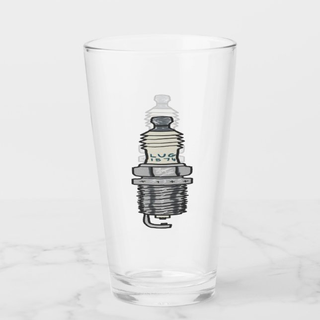 Spark Plug Mechanic Glas (Vorderseite)