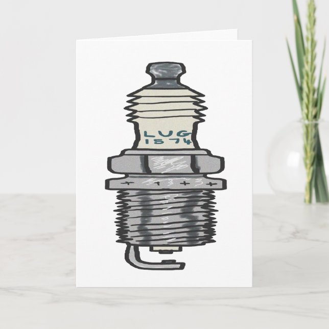 Spark Plug Mechanic Karte (Vorderseite)