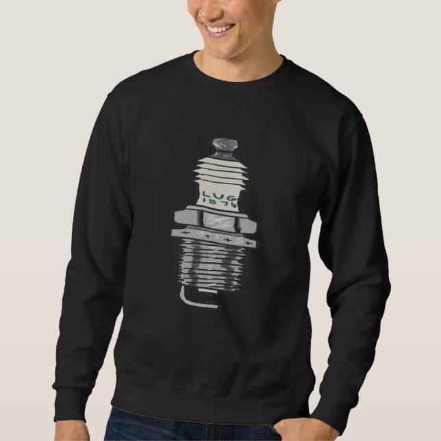 Spark Plug Mechanic Sweatshirt (Vorderseite)