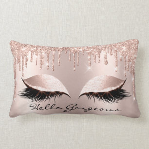 Spark Rose Gold Tropfen Makeup Lashes Hallo wunder Lendenkissen