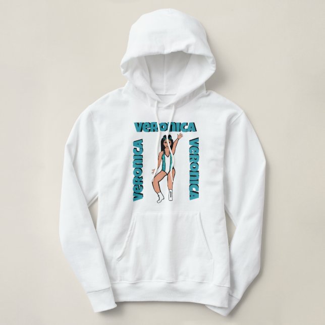 Spark U Hoodie Aqua #4 (Design vorne)