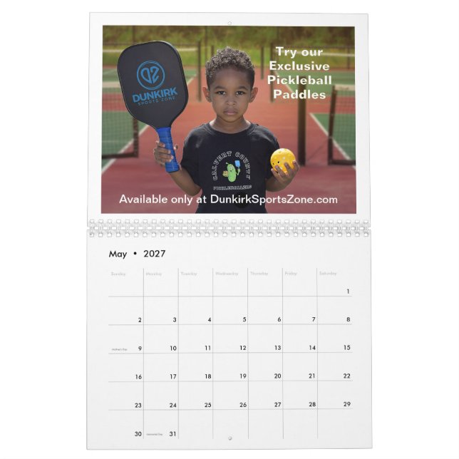 Sparkalender 2025 Dunkirk Sportzone Kalender (Mai 2027)