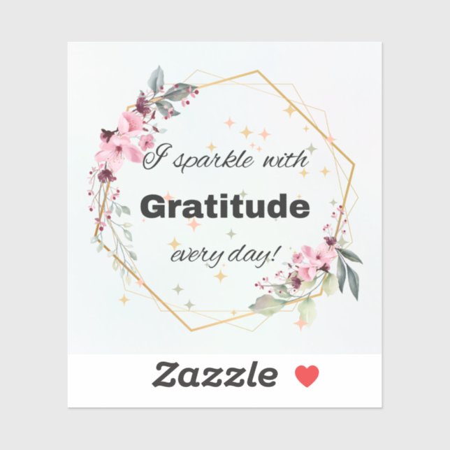 Sparkle Aufkleber (Blatt)