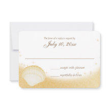 Sparkle Beach Seashelle Wedding Response