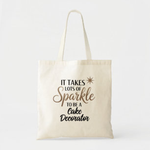 Sparkle Cake Decorator Tragetasche