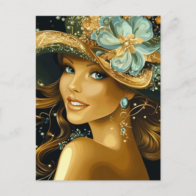 SPARKLE COUTURE #1 POSTKARTE (Vorderseite)