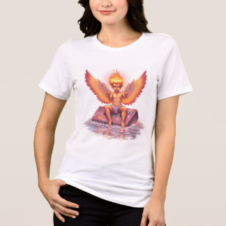 Sparkle Cupid Cassette T-Shirt ✨ 💖 Tri-Blend Shirt