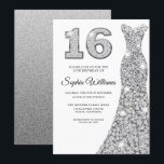Sparkle Diamond Dress 16. Geburtstag Sweet 16 Einladung<br><div class="desc">Sparkle Diamond Dress 16. Geburtstag Sweet 16 Einladung Variationen zu den Einladungen und passenden Artikeln in unserem Shop</div>