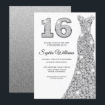 Sparkle Diamond Dress 16. Geburtstag Sweet 16 Einladung<br><div class="desc">Sparkle Diamond Dress 16. Geburtstag Sweet 16 Einladung Variationen zu den Einladungen und passenden Artikeln in unserem Shop</div>