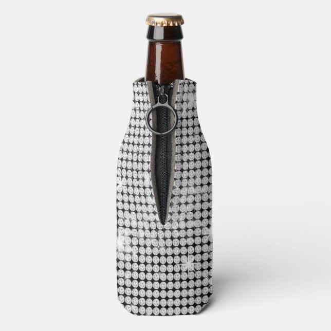 Sparkle Diamonds Flaschenkühler (Flasche Rückseite)