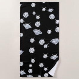 Sparkle Diamonds Strandtuch