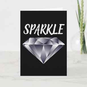 SPARKLE ES IST DEINE GEBURTSTAGSKARTE KARTE