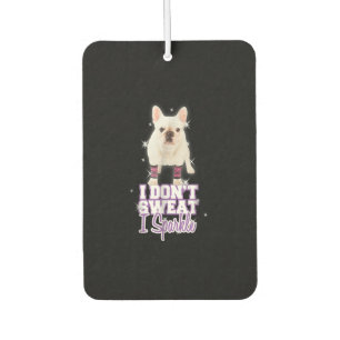 Sparkle Französischer Bulldog für Hund Lover Mama Autolufterfrischer